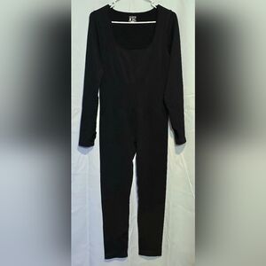 Black Long Sleeve Jumpsuit